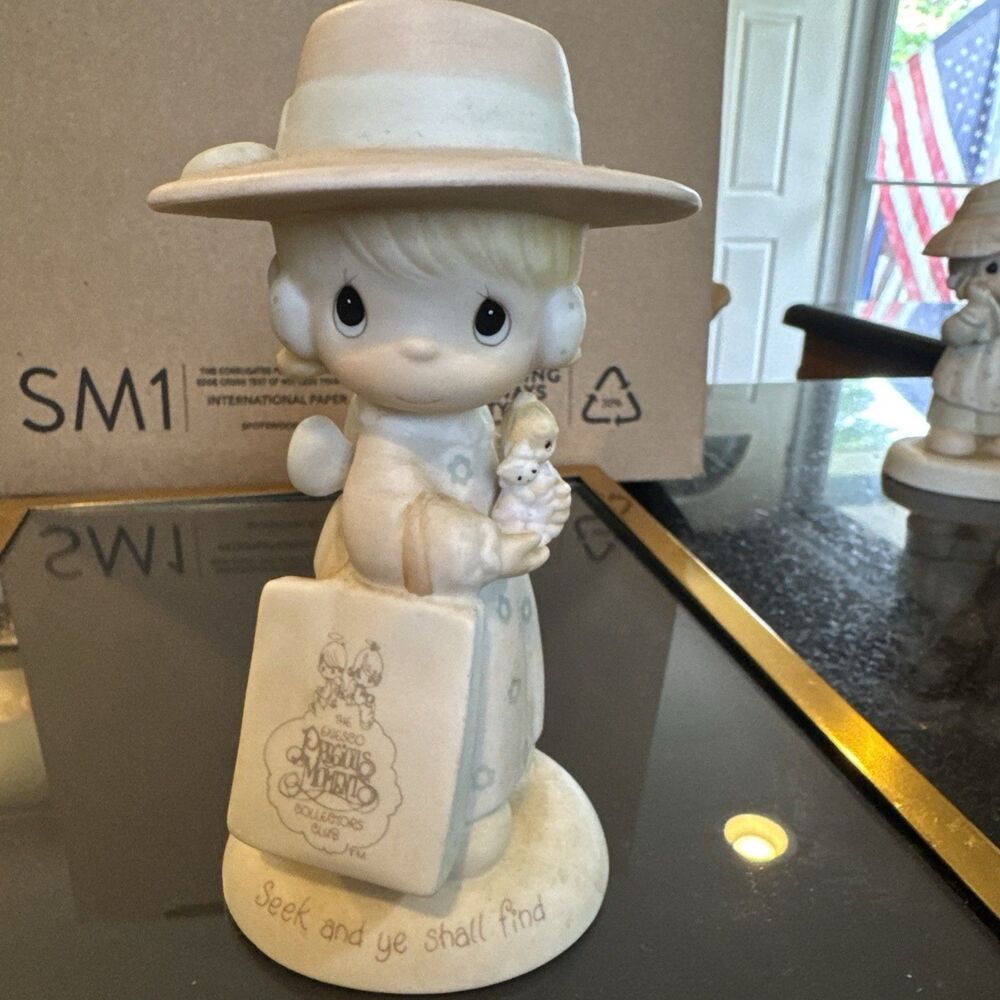 Precious Moments - Seek And Ye Shall Find - E-0005 - Classic Figure